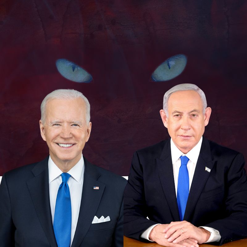 Biden et Bibi : des tueurs en série possédés des démons